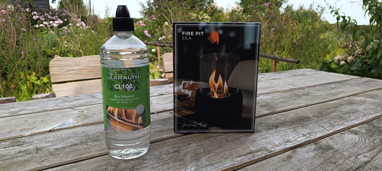 Fire Pit Zila, leuk voor buiten op het terras. ( buitenvuur op ethanol )