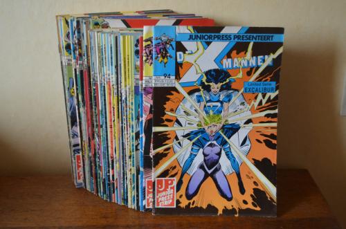 47 x Comics X - Men in redelijke staat. (+ nog een stapeltje)