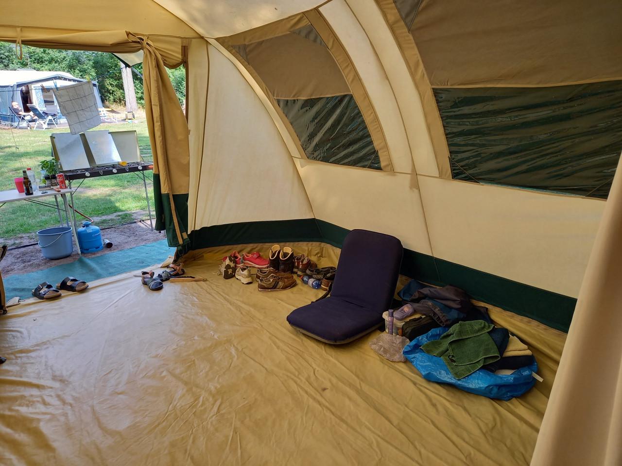 Familie koepel tent