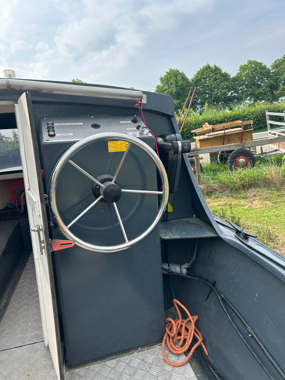 Te koop vis bootje