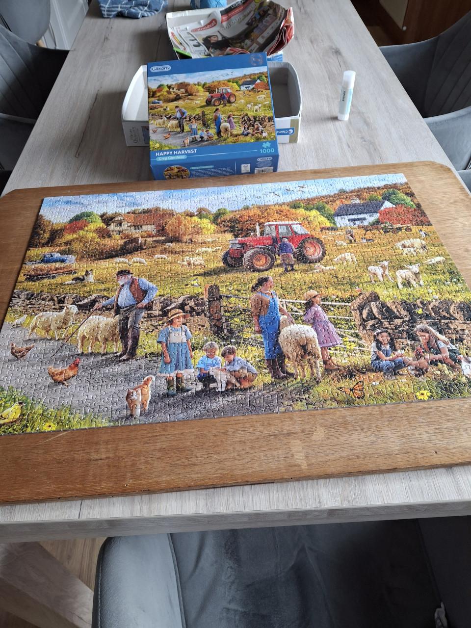 Gibsons puzzles  5 stuks