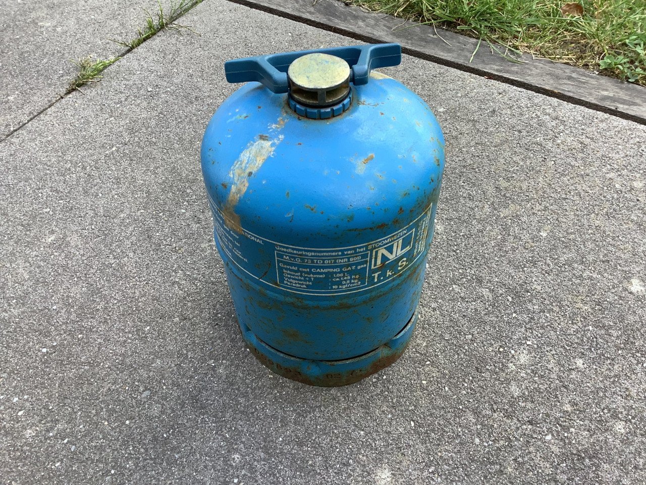 Camping gasfles