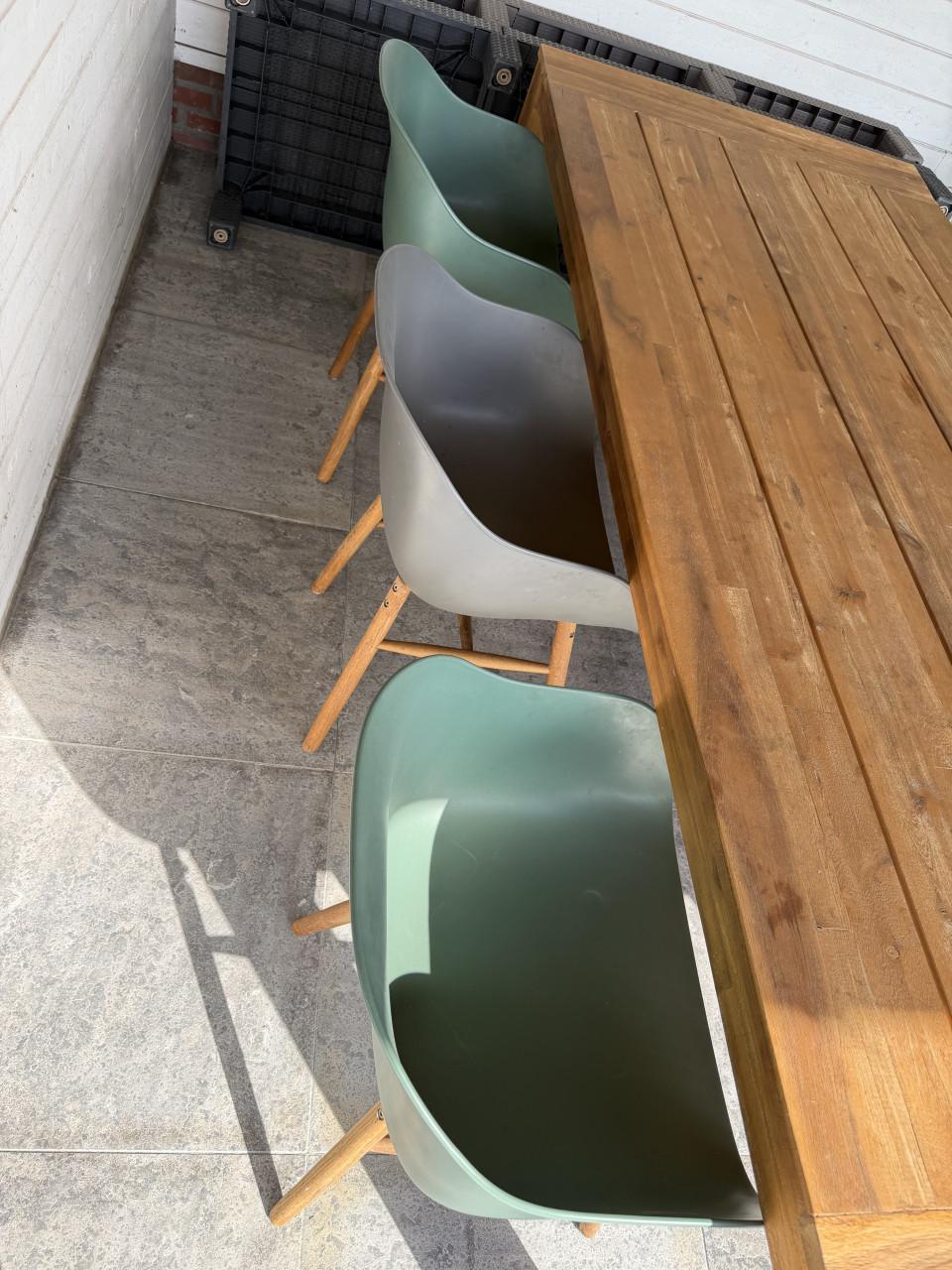 6 stoelen