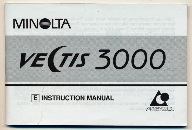 MINOLTA Vectis 3000 camera