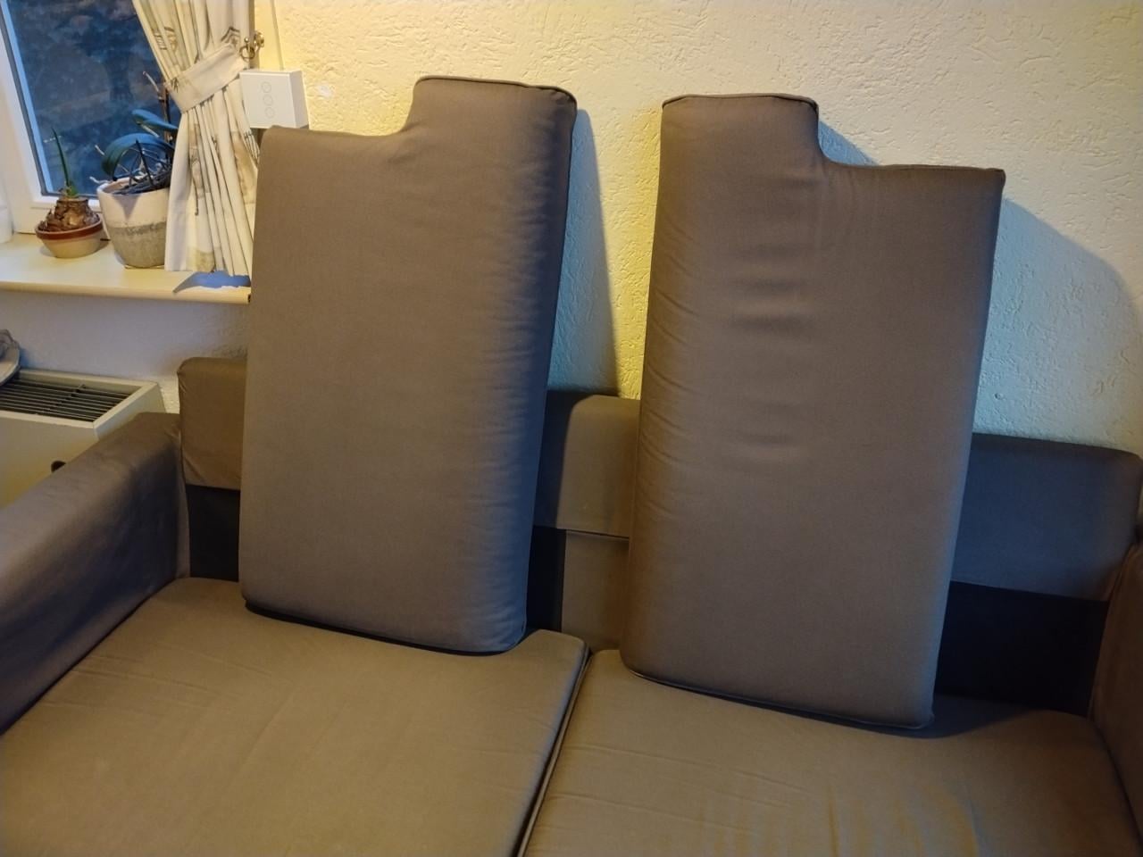 3-zits bank  met extra bekledinghoezen