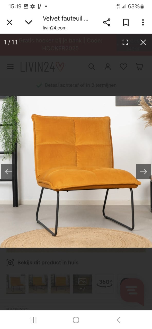 2 moderne fauteuils MALAGA