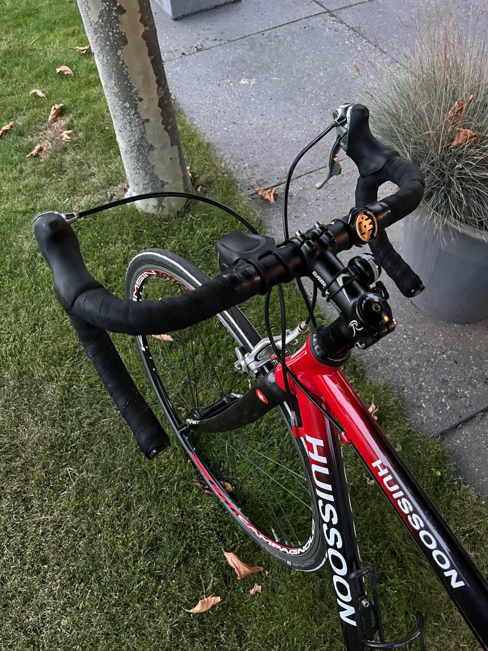 Huissoon racefiets / wielrenfiets maat 52