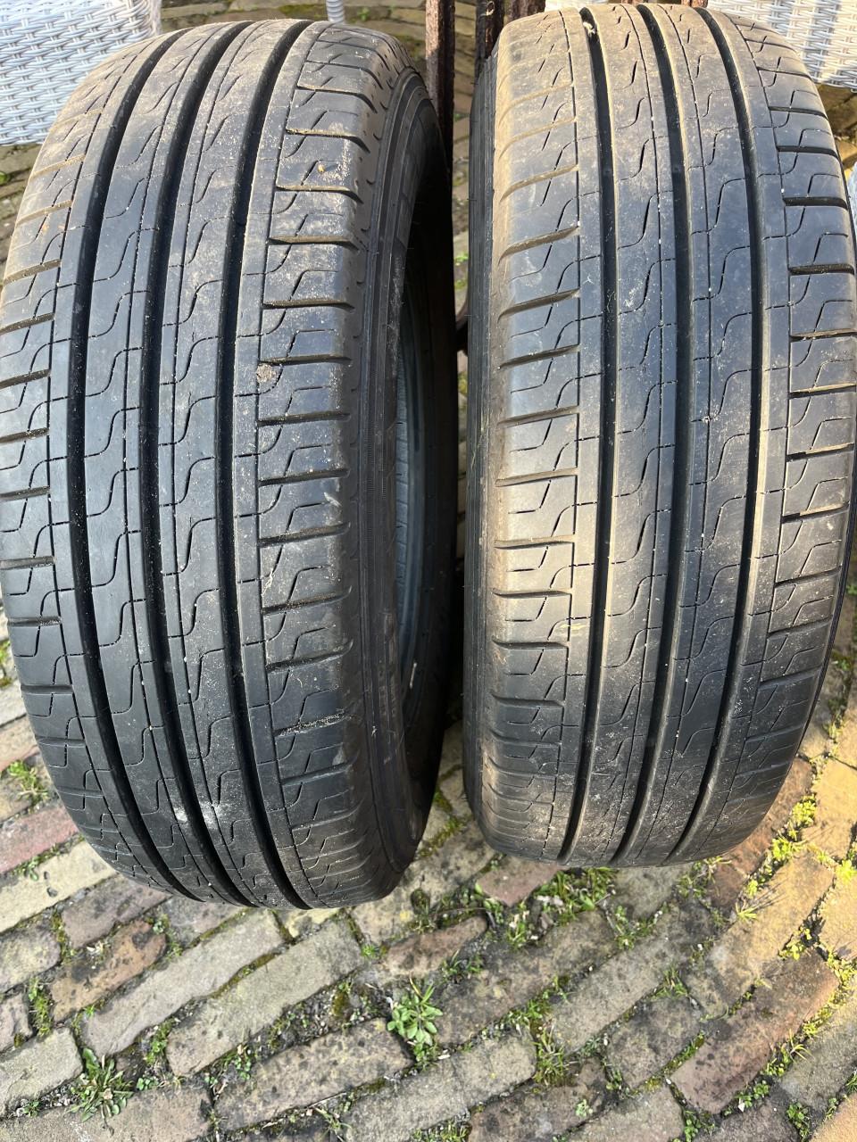 2 x Camperband ( zonder velg!!!) 215/70  R15CP