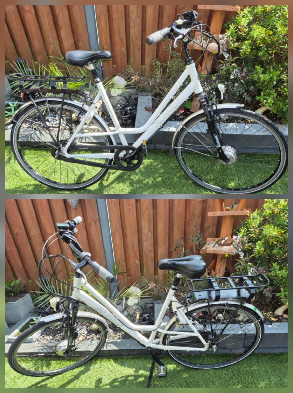 Nog wat fietsen staan...