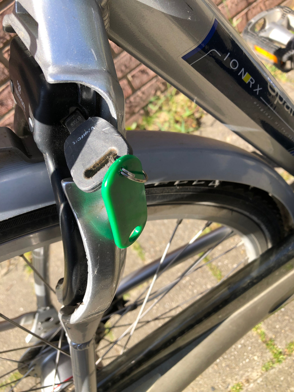 Damesfiets.