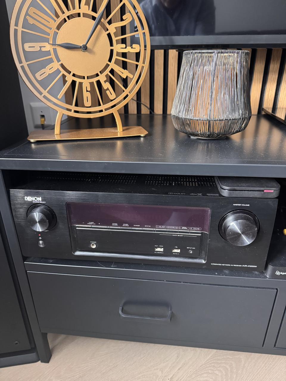 Te koop nette stereo set
