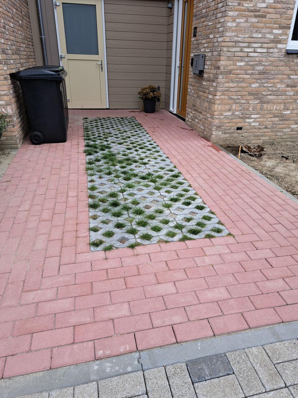 Gratis rode Klinkers oprit!