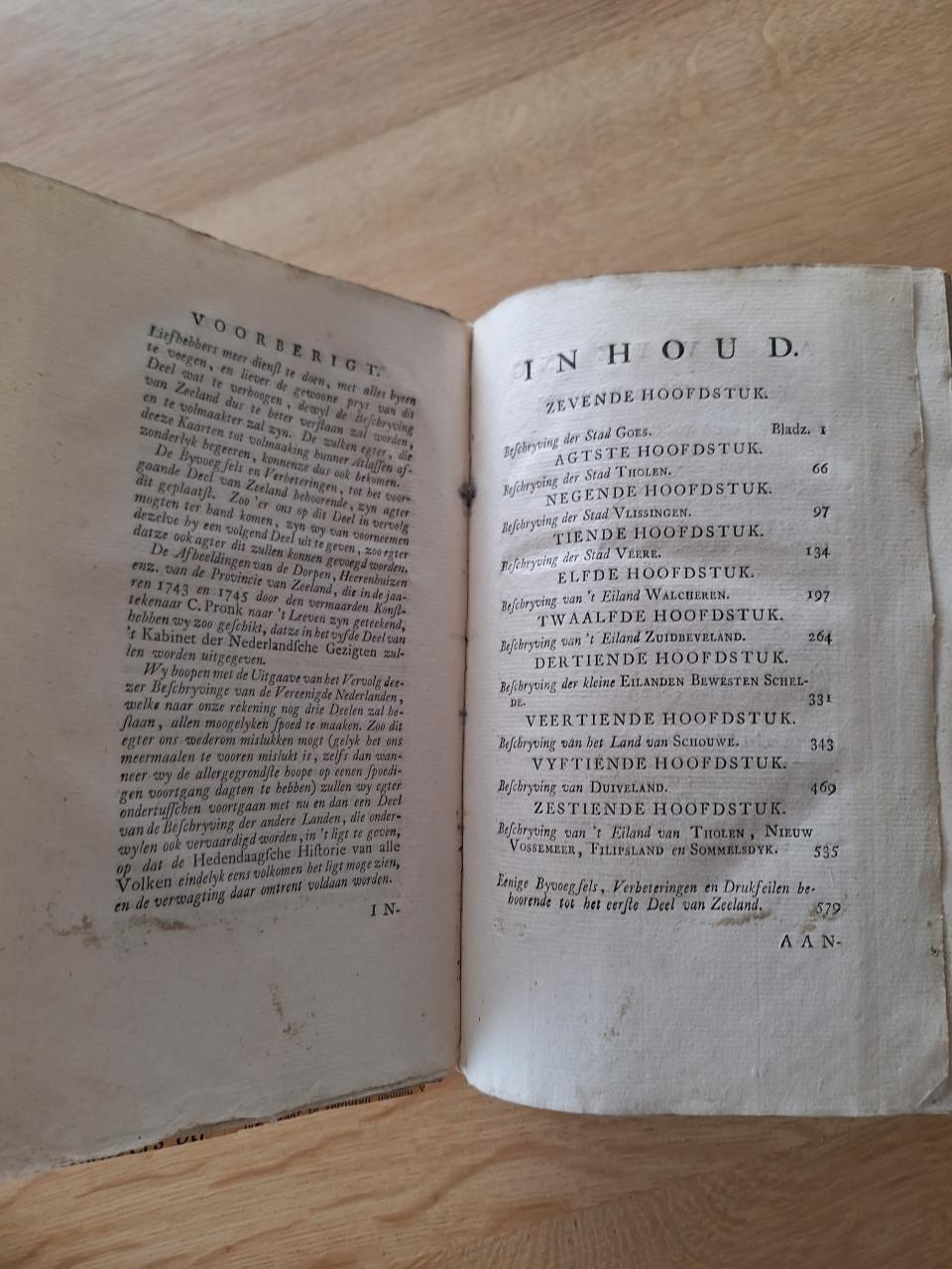 Tegenwoordige staat der Vereenigde Nederlanden, tiende deel Zeeland