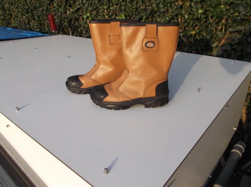 Veiligheidslaarzen met wol gevoerd (heren merk: Dickies)