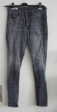 Grijze broek met smalle pijpen maat 29-32