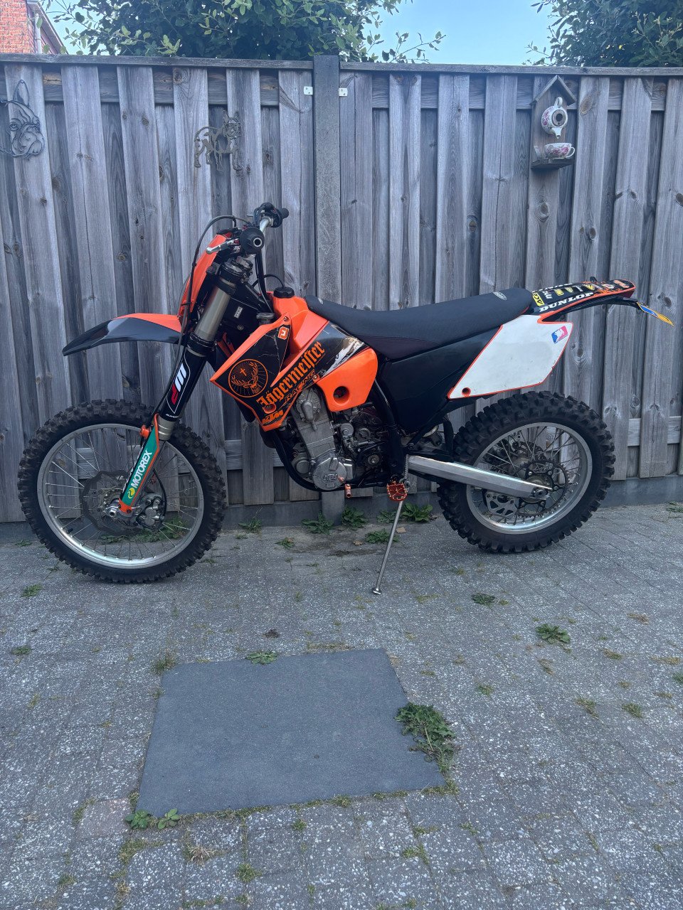 Ktm 525 enduro met kenteken