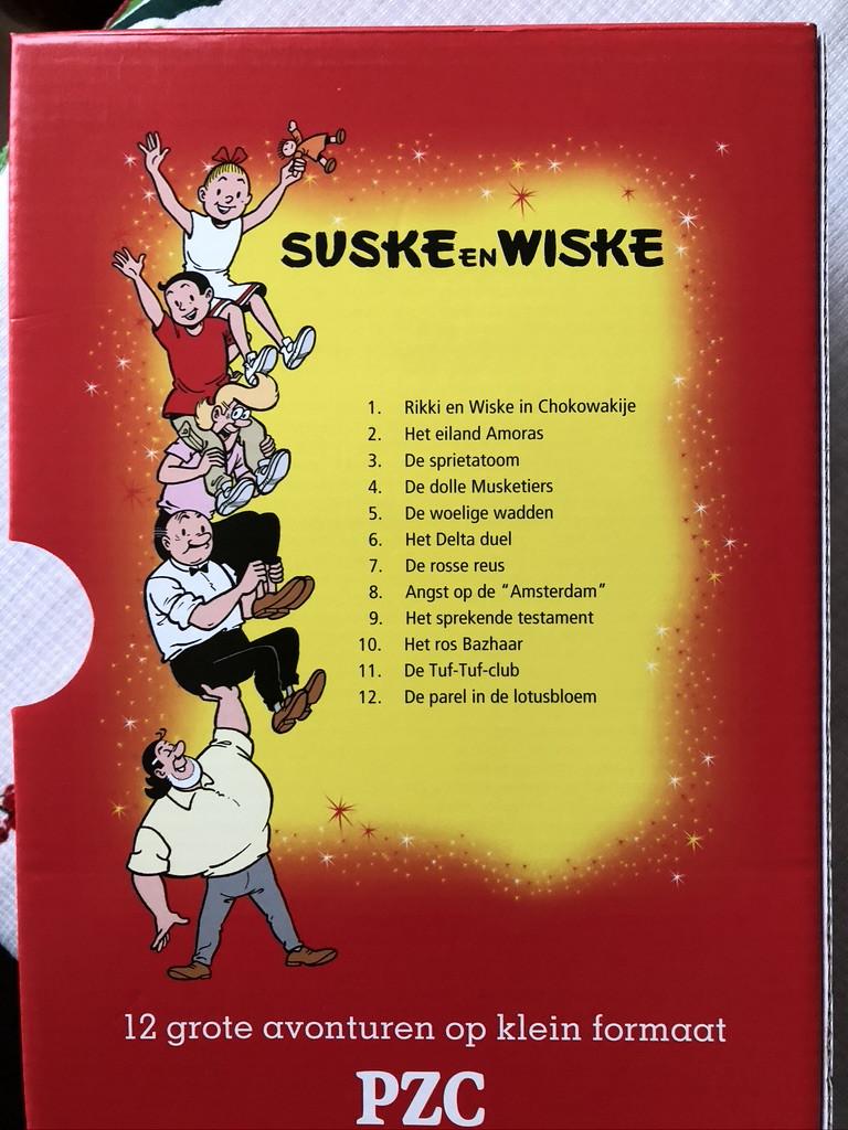 NIEUWE UNIEKE 12 DELIGE KLEINE SUSKE & WISKE IN VERZAMELBOX.