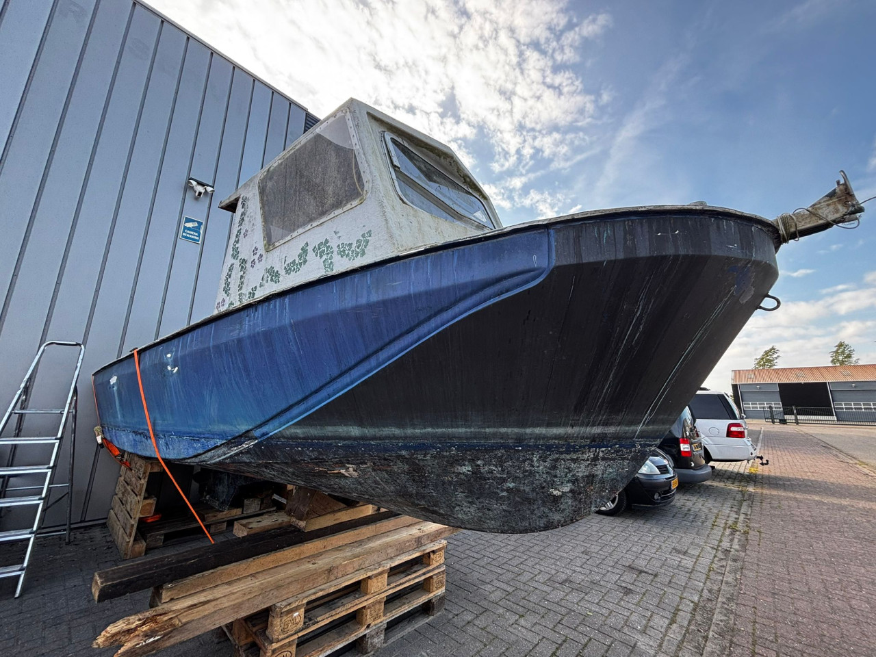 Visboot inboort diesel project!