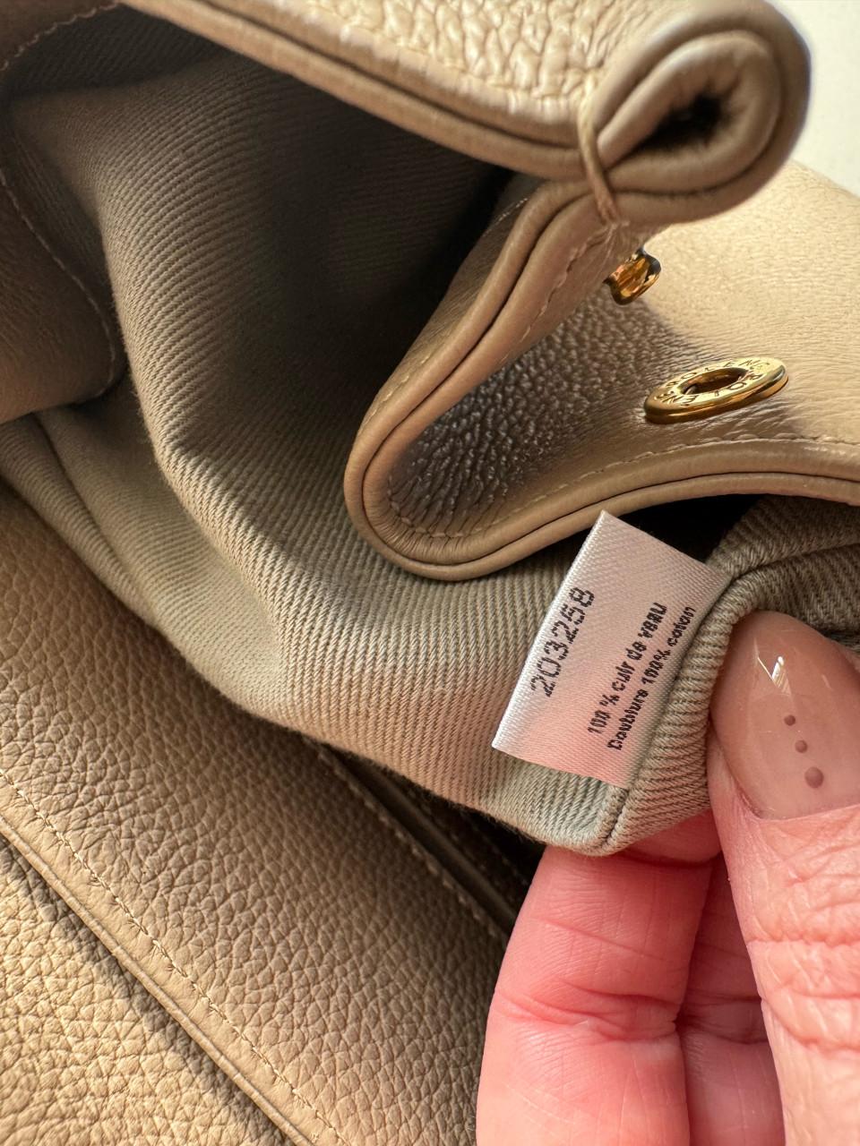 Polène Numéro Un - Beige Leer
