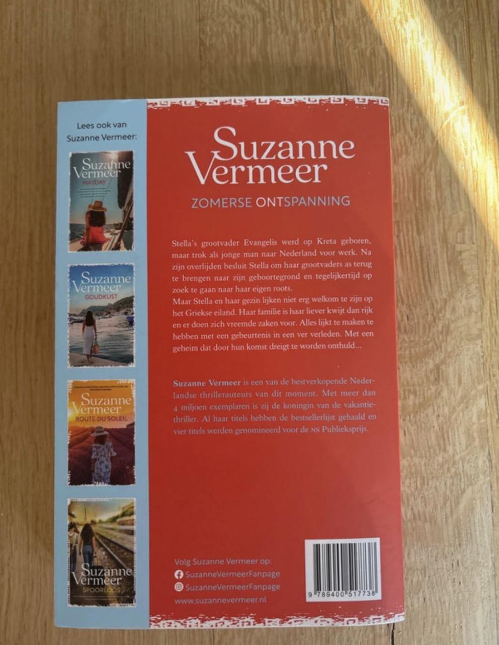 3 suzanne Vermeer boeken