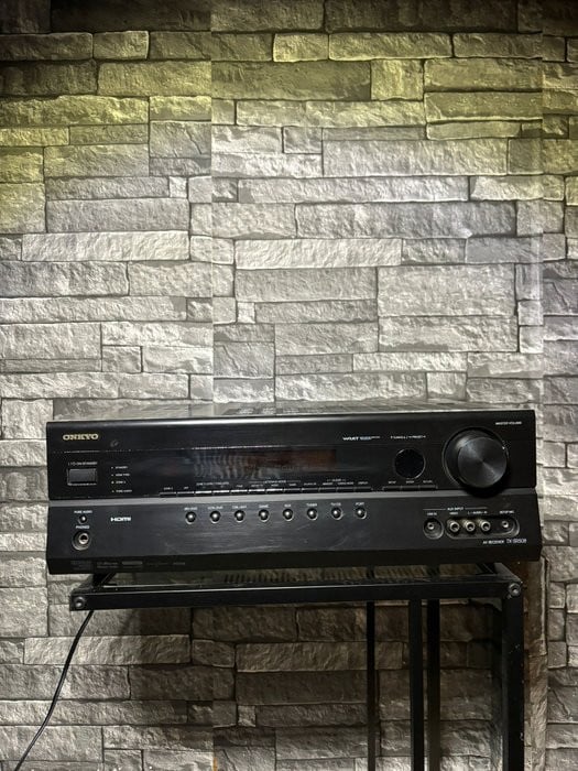 Refurbished, ONKYO TX-SR508 7.1 Surround. Zwart. Nu 125 euro
