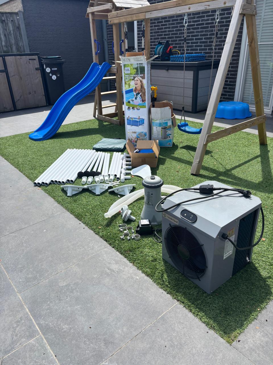 Intex zwembad met extra’s