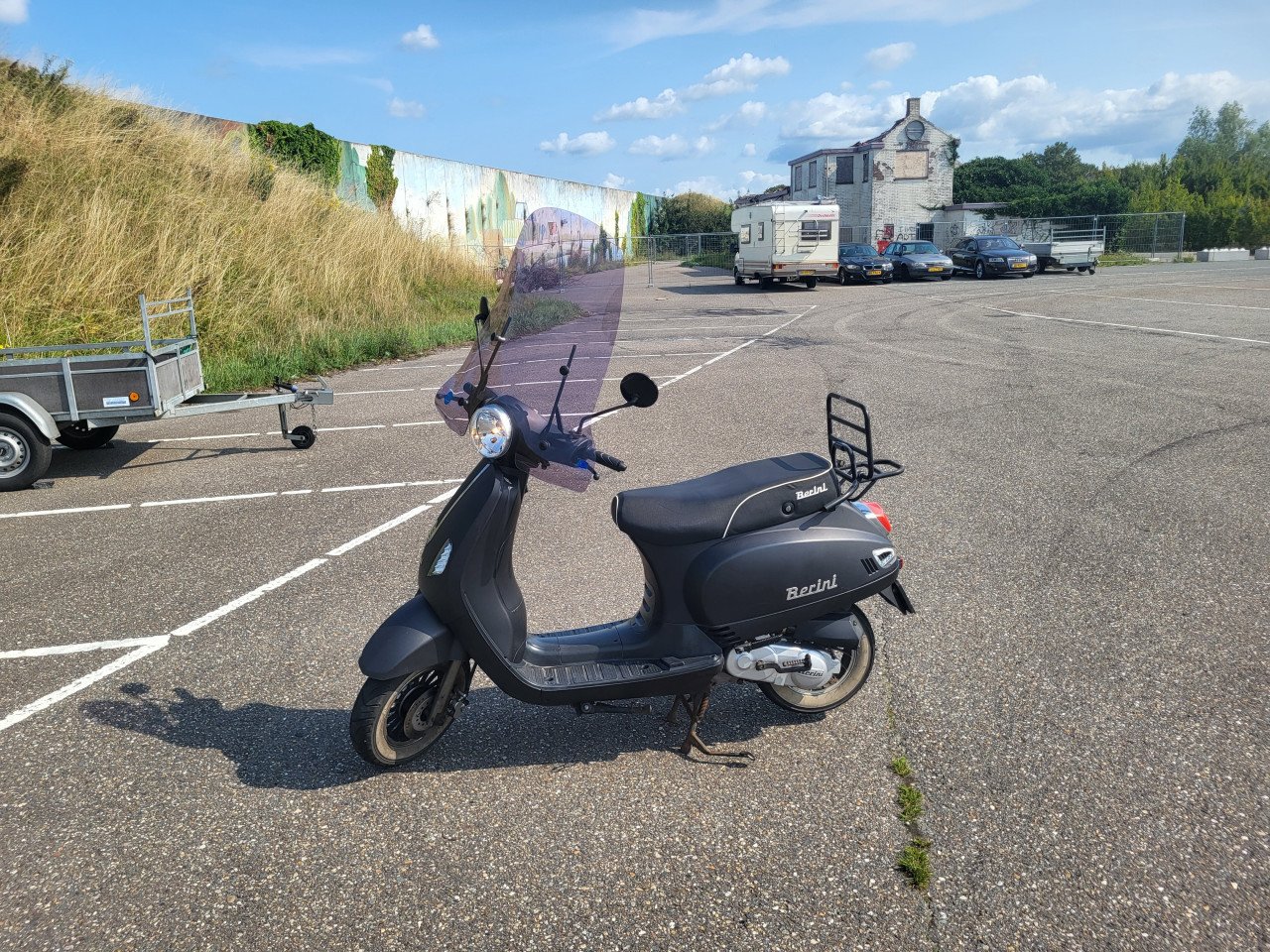 Te koop berini snorscooter