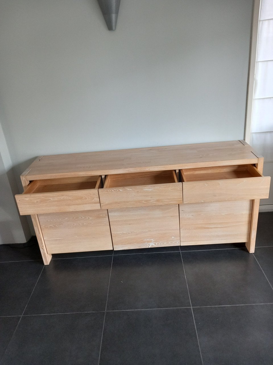 Eiken dressoir