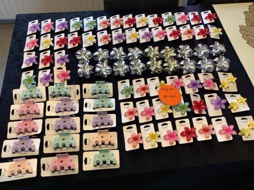 Partij super leuke haarklemmen. ( partij 205)