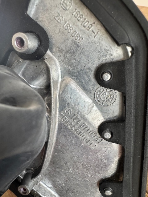 Buitenspiegel links Mercedes Benz W124 sedan, defect