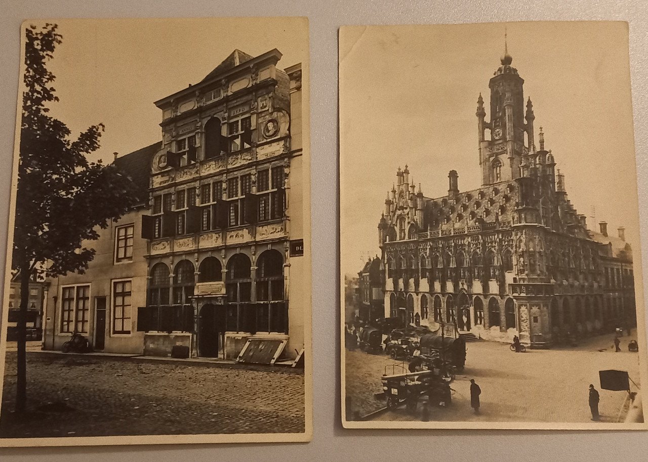 10 Oude ansichtkaarten Middelburg