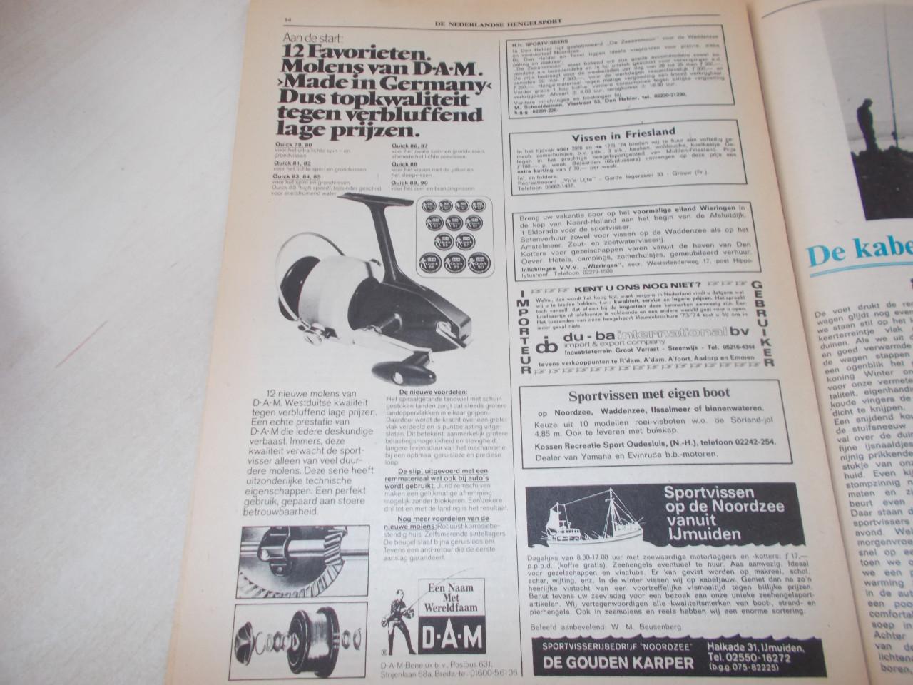 Complete strandhengelset in goede staat