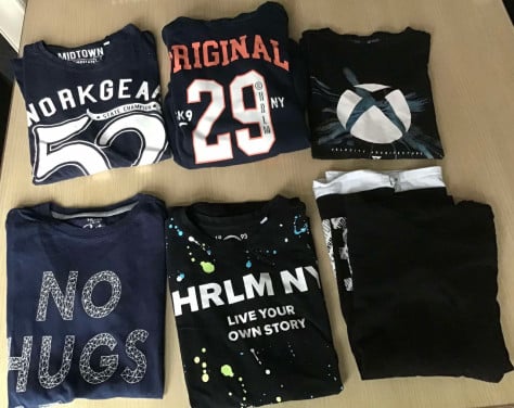 Longsleeves in goede staat 146/152