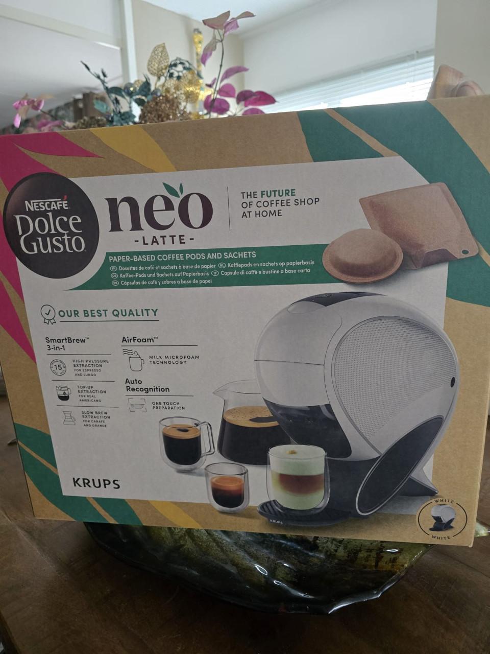 Dolce Gusto Neo Latte in doos