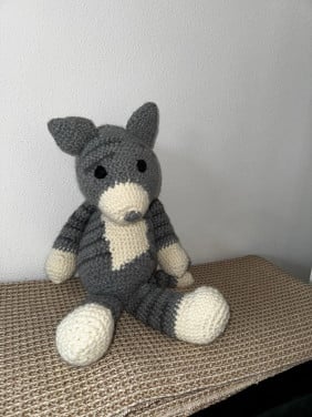 Zelfs gehaakte knuffels