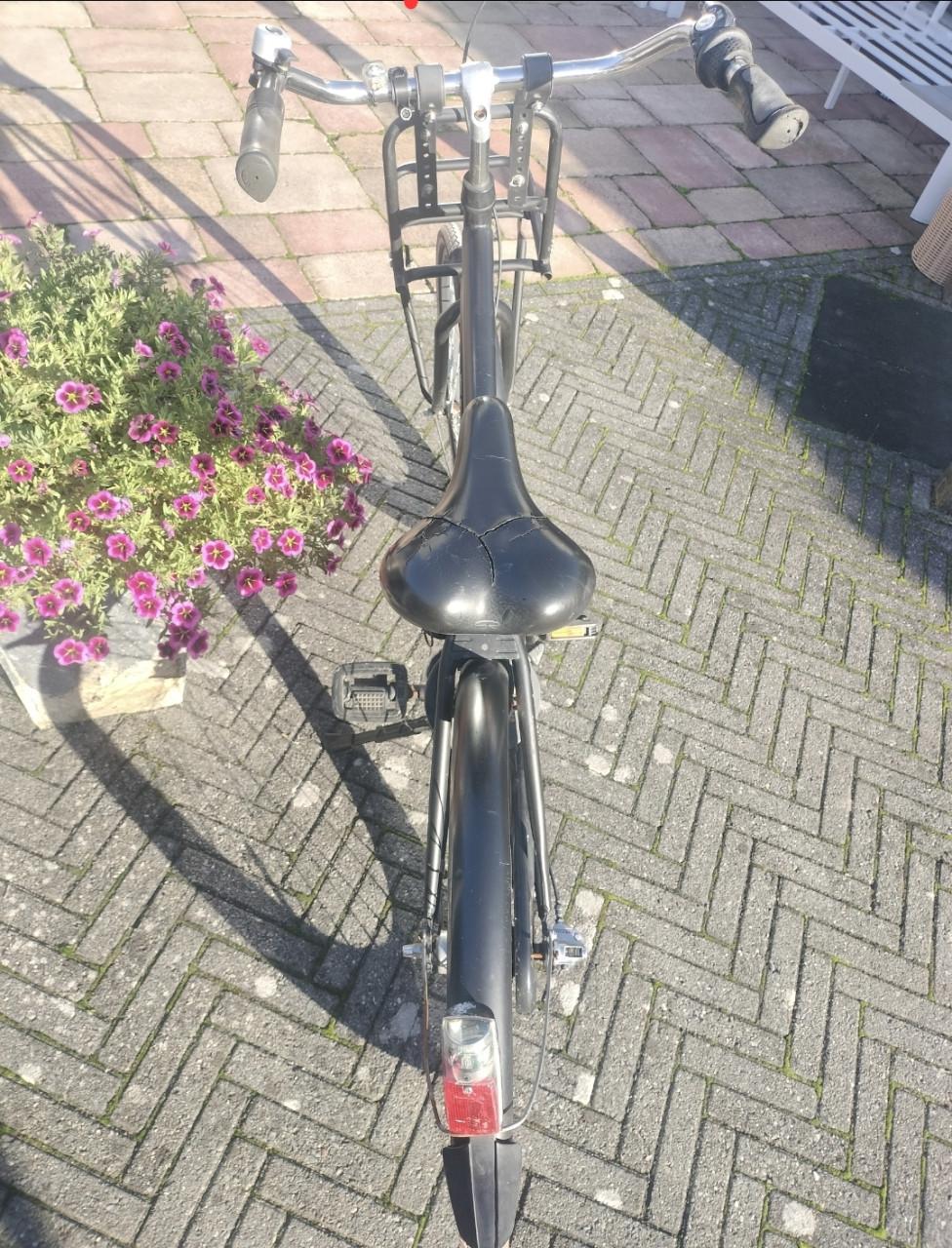 Jongens fiets. Cortina U4 transport