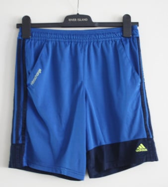 Blauwe sportbroek maat 164