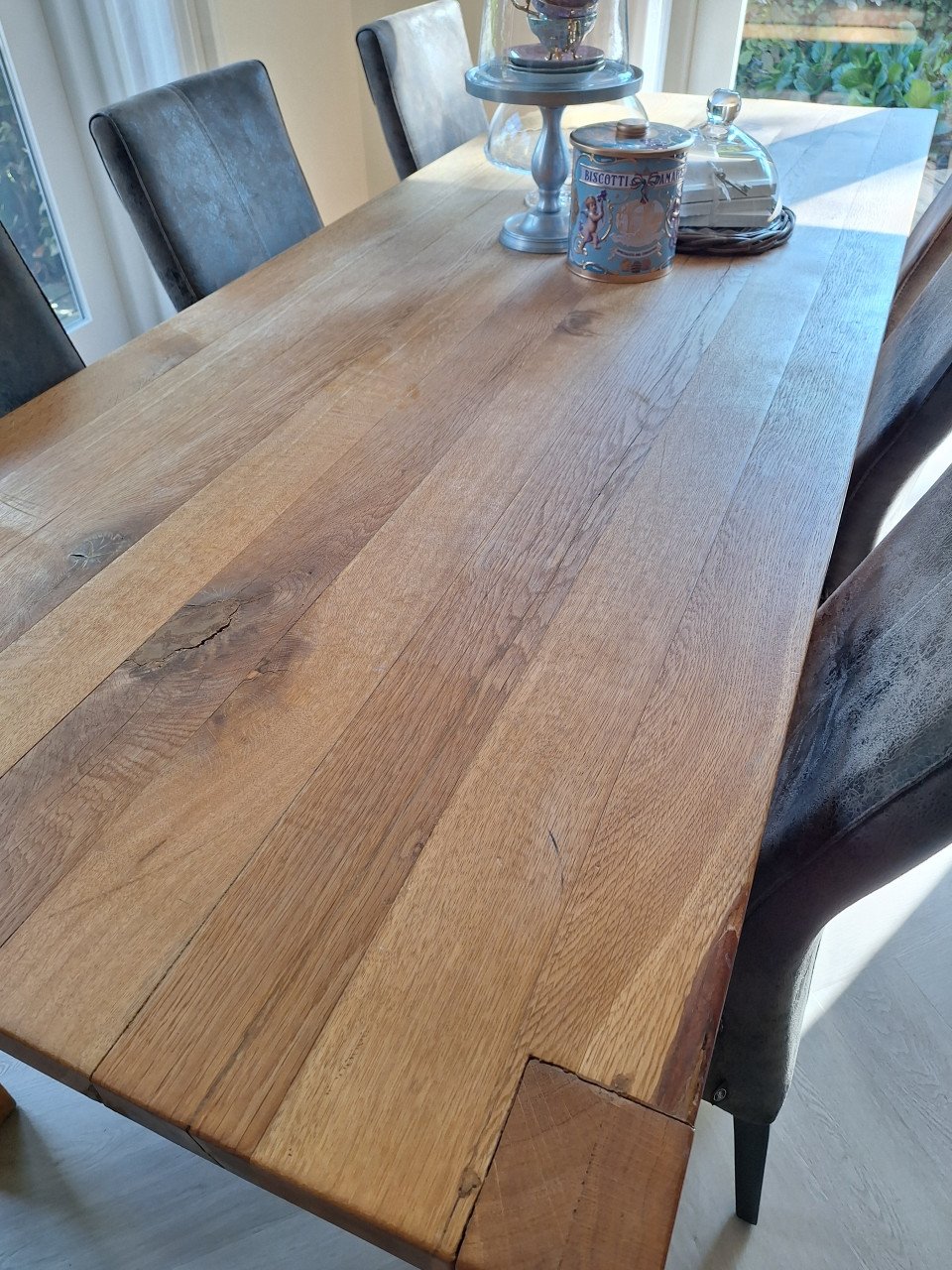 Eetkamertafel,  240*90, stoelen optioneel