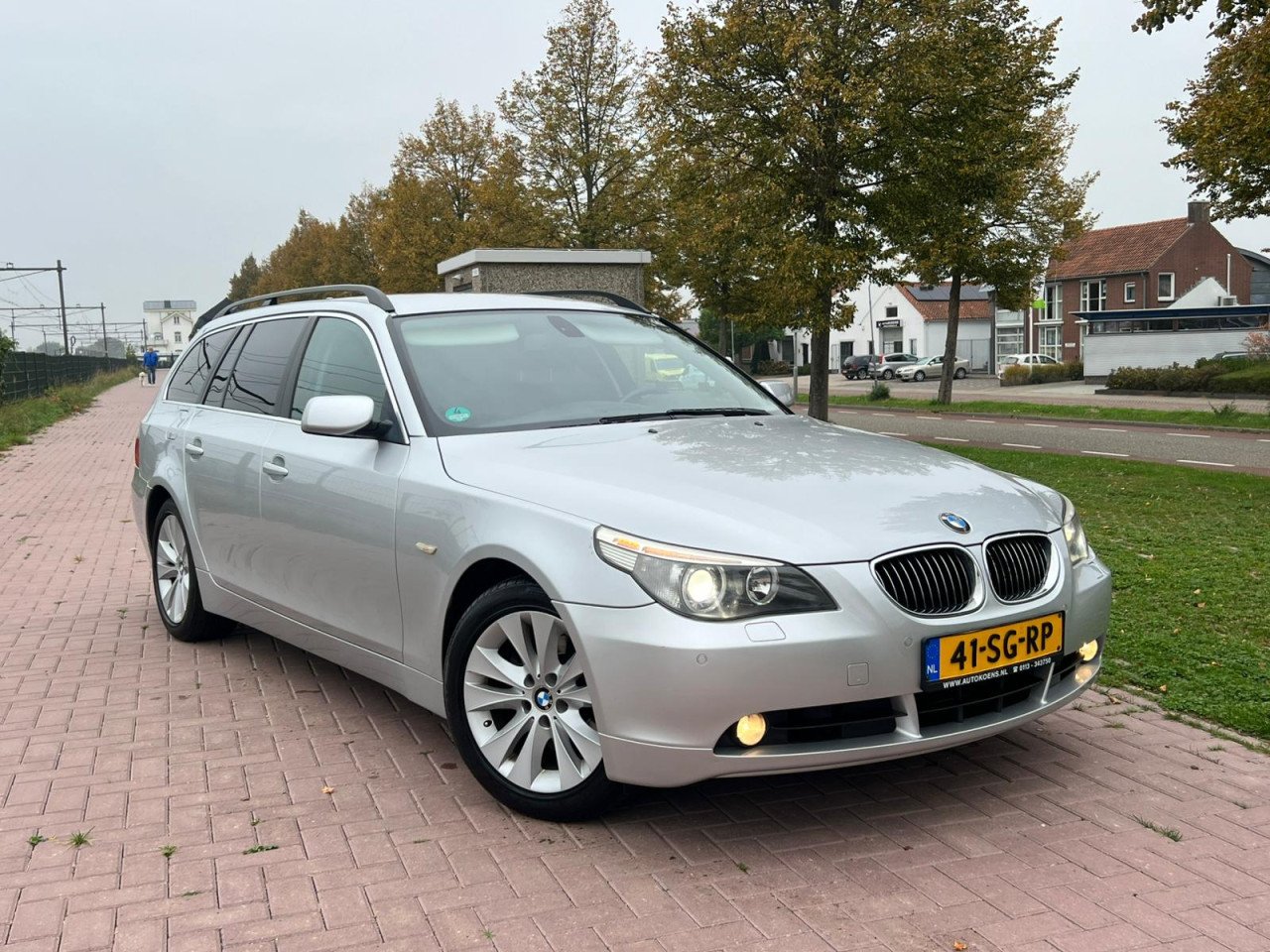 BMW 5-serie Touring 525i Executive|LEER|AUTOMAAT|NETTE AUTO|
