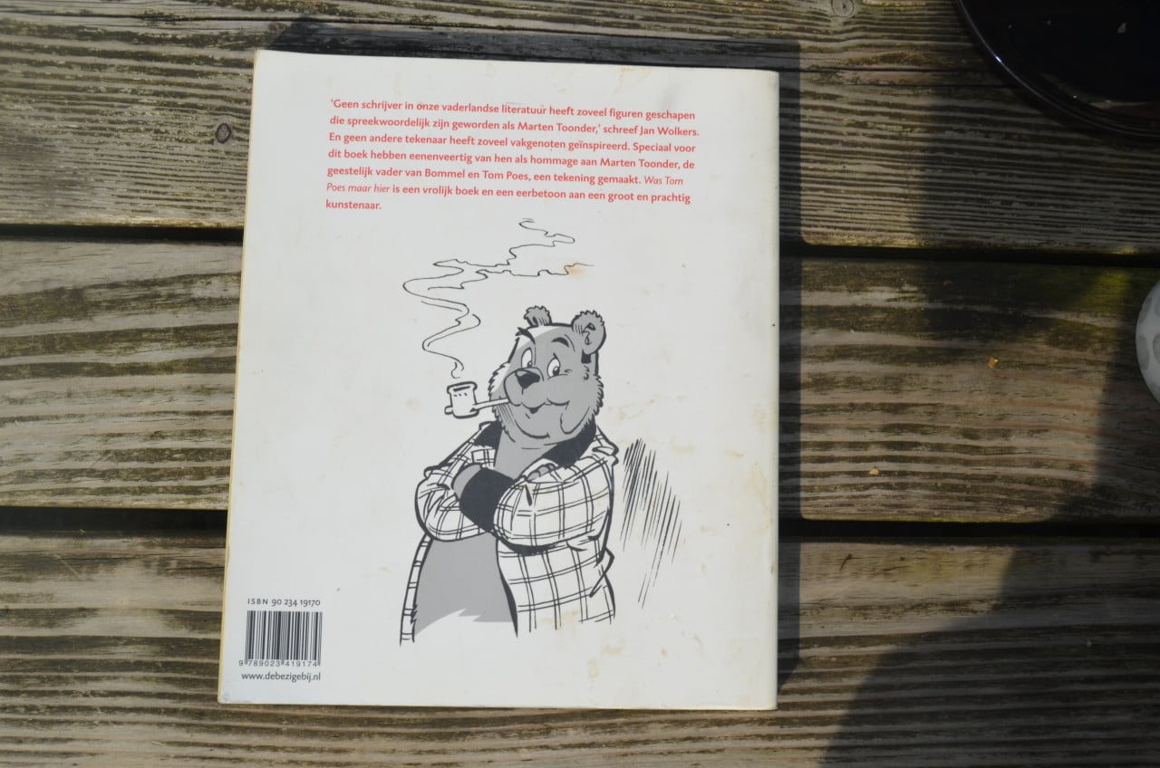 Was Tom Poes maar hier hommage aan Toonder