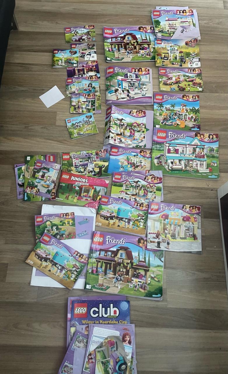 Veel lego friends en gewone lego