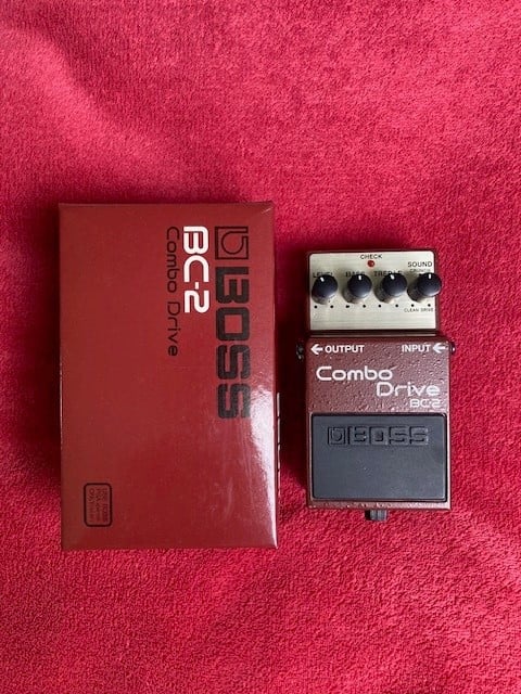 Boss BC-2 Combo Drive. Vox-in-a-box pedaal