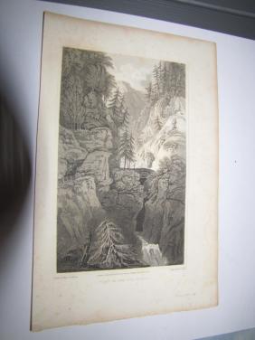 Diverse gravures door Wilam Beattie M.D. Jaartal 1835
