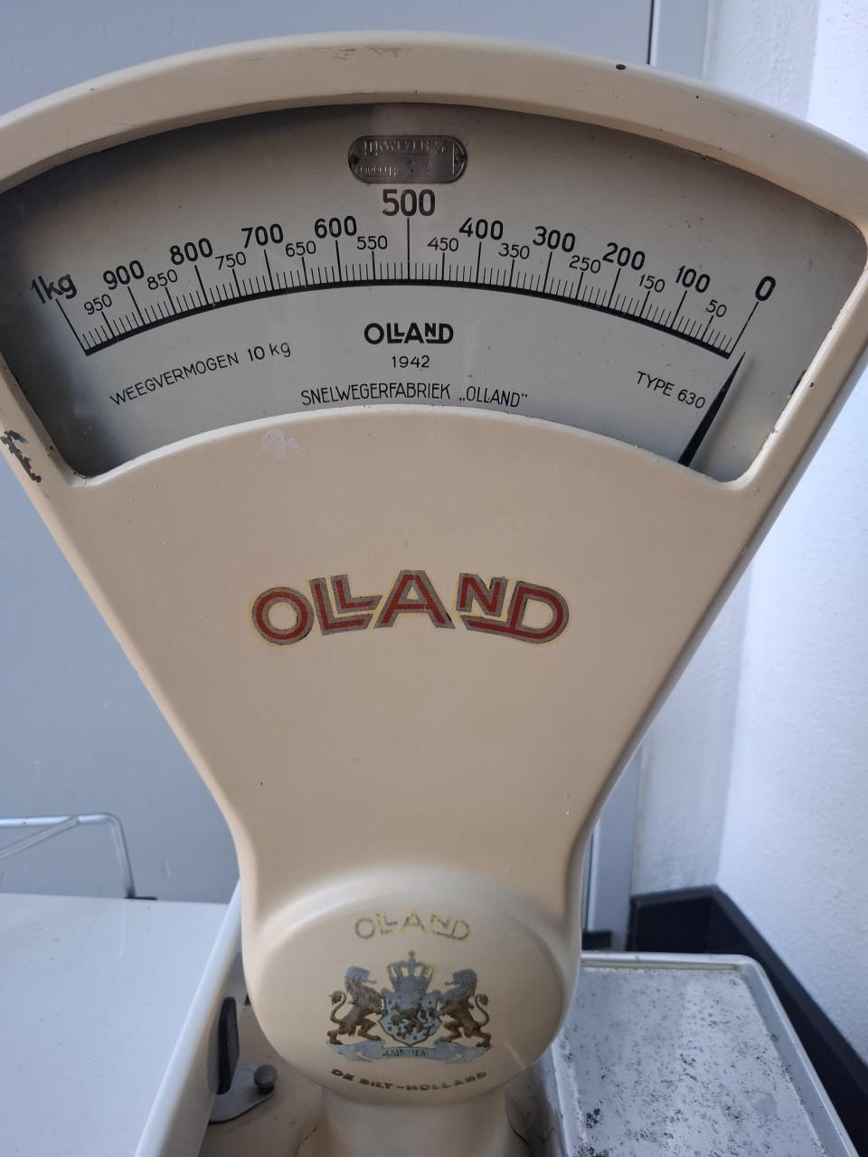 Vintage weegschaal Olland