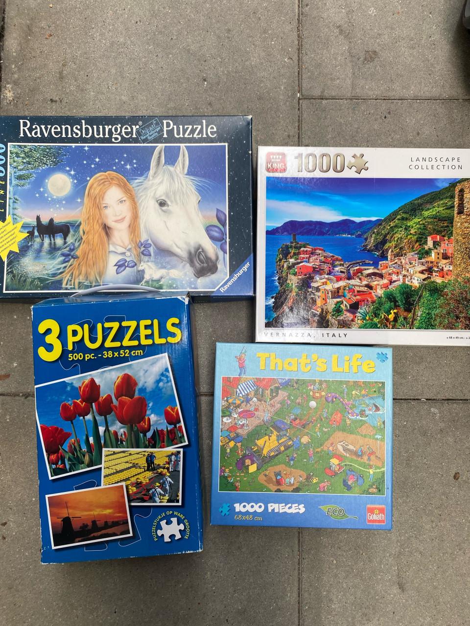 Te koop complete puzzels