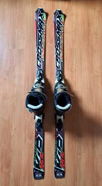 1 set Ski's + schoenen maat 42-43