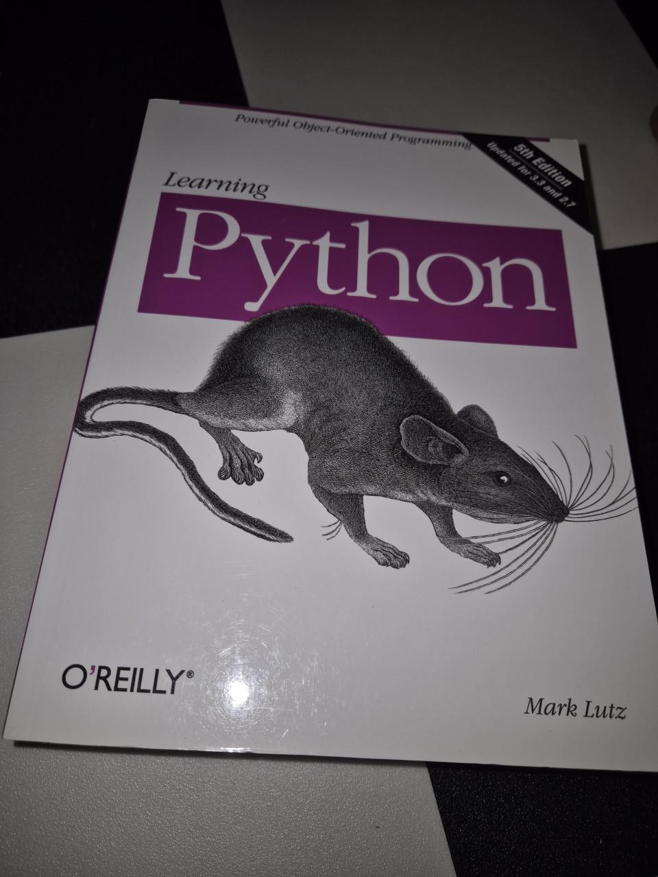 Learning Python (5th ed)