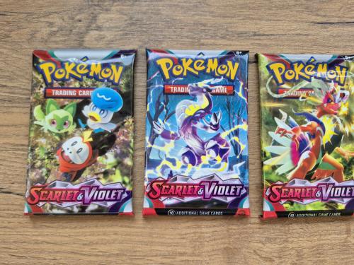 Pokemon booster packs