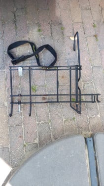 Beugel voor aan je fiets voor de buggy