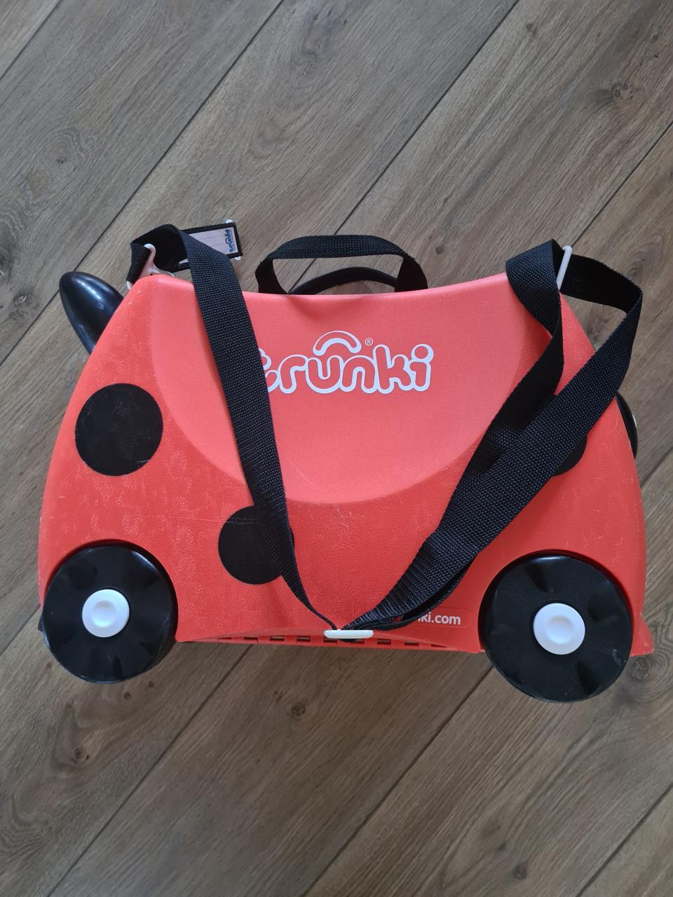 Trunki Kinderkoffer Lieveheersbeestje - Rood